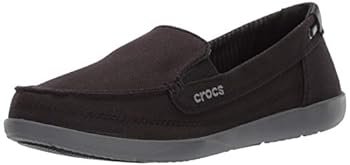 【中古】【輸入品・未使用】Crocs レディース Walu ローファー | 女性用ローファー | 女性用ウォーキングシューズ US サイズ: 4 カラー: ブラック