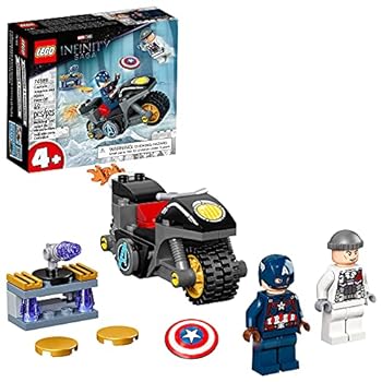 【中古】【インポート品・未当て嵌める】レゴ マーベル 旗がしら亜米利加 ハイドラ フェースオフ 76189 寄せ合わせ用精神的な統合一揃いの道具 旗がしら亜米利加 自動自転車仕掛ける 2021 (49