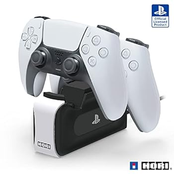 【中古】【良い】【PS5対応】DualSense?ワイヤレスコントローラー専用 充電スタンドダブル for PlayStation?5【SONYライセンス商品】
