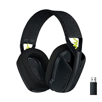 【中古】【良い】Logicool G(ロジクール G) ゲーミングヘッドセット G435 LIGHTSPEED & Bluetooth ワイヤレス ヘッドセット 軽量 165g 内蔵マイク 18時間連続使用
