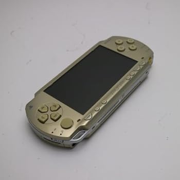 【中古】【良い】PSP「プレイステーション・ポータブル」 シャンパンゴールド (PSP-1000CG) 【メーカー生産終了】｜スカイマーケットプラス