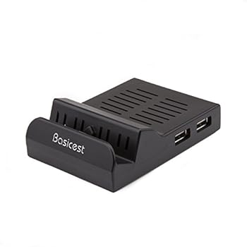 【中古】【良い】Basicest 任天堂 Switch 充電スタンド タイプ-C ドック アダプター 放熱性 小型 携帯便利 TV接続 HDMI変換
