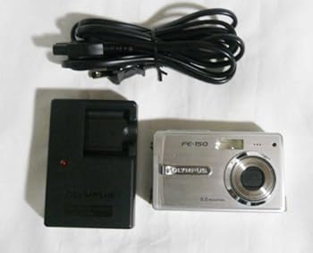 【中古】【良い】OLYMPUS デジタルカメラ CAMEDIA FE-150