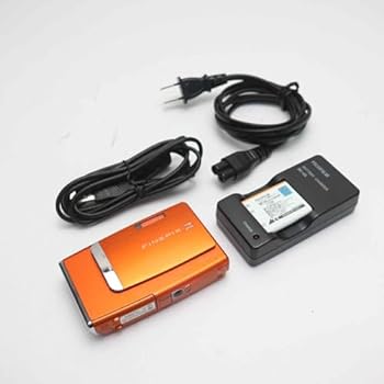 【中古】【似つかわしい】FUJIFILM デジタル写真機 FinePix (ファインピクス) Z10fd オレンジ色 FX-Z10FDOR