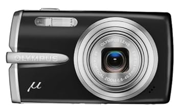 【中古】【良い】OLYMPUS デジタルカメラ μ1020 (ミュー) エナメルブラック μ1020BLK|スカイマーケットプラス
