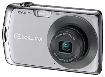【中古】【似つかわしい】CASIO デジタル写真機 EXILIM EX-Z330 しろがね色 EX-Z330SR