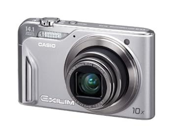 【中古】【似つかわしい】CASIO デジタル写真機 EXILIM EX-H15 しろがね色 EX-H15SR