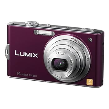 【中古】【似つかわしい】パナソニック デジタル写真機 ルミックス ノーブルバイオレットDMC-FX66-V