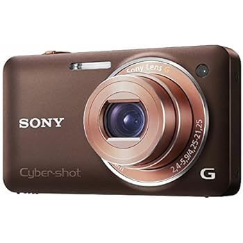 【中古】【似つかわしい】ソニー SONY デジタル写真機 Cybershot WX5 (1220万絵素CMOS/光学x5) 赤銅色 DSC-WX5/T
