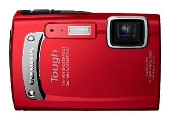 【中古】【良い】OLYMPUS 防水デジタルカメラ TOUGH TG-310 レッド 3m防水 1.5m耐落下衝撃 -10℃耐低温 1400万画素 3.6倍光学ズーム 2.7型液晶 TG-310 RED｜スカイマーケットプラス