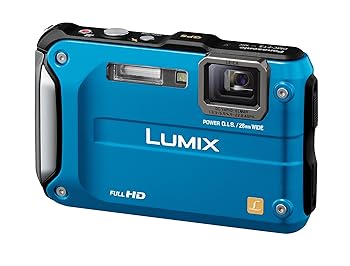 【中古】【良い】パナソニック デジタルカメラ LUMIX FT3 スプラッシュブルー DMC-FT3-A｜スカイマーケットプラス