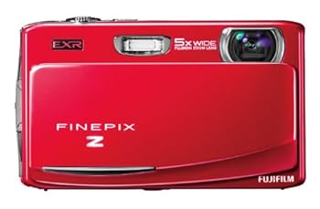 【中古】【好いたらしい】FUJIFILM デジタル写真機 FinePix Z950EXR 赤いこと 1600万絵素 広角28粍光学5倍 タッチパネル F FX-Z950EXR R