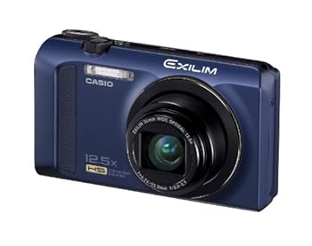 【中古】【良い】CASIO デジタルカメラ EXILIM EX-ZR200 ブルー EX-ZR200BE