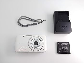 【中古】【良い】パナソニック デジタルカメラ ルミックス S2 光学4倍 ホワイト DMC-S2-W｜スカイマーケットプラス