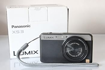 【中古】【似つかわしい】パナソニック デジタル写真機 ルミックス XS3 光学5倍 黒いこと DMC-XS3-K