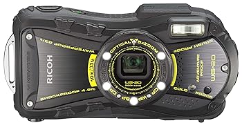 【中古】【良い】RICOH 防水デジタルカメラ RICOH WG-20 ブラック 防水10m耐ショック1.5m耐寒-10度 RICOH WG-20BK 08091|スカイマーケットプラス