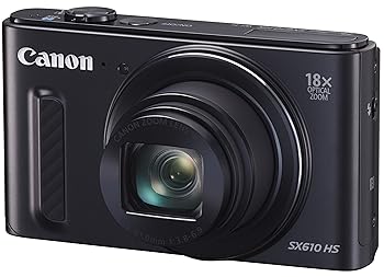 【中古】【良い】Canon デジタルカメラ PowerShot SX610 HS ブラック 光学18倍ズーム PSSX610HS(BK)
