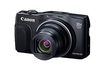 【中古】【似つかわしい】Canon デジタル写真機 PowerShot SX710 HS 黒いこと 光学30倍望遠レンズ PSSX710HS(BK)
