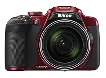 【中古】【似つかわしい】Nikon デジタル写真機 COOLPIX P610 光学60倍 1600万絵素 赤いこと P610RD