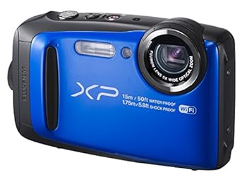 【中古】【良い】FUJIFILM デジタルカメラ XP90 防水 ブルー FX-XP90BL|スカイマーケットプラス