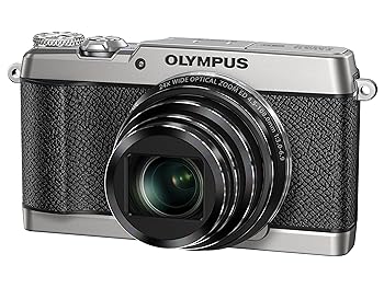 【中古】【似つかわしい】OLYMPUS コンパクトデジタルカメラ STYLUS SH-3 しろがね色 光学式5軸手ぶれ手を加える 光学24倍\u0026超解像48倍望遠レンズ SH-3 SLV