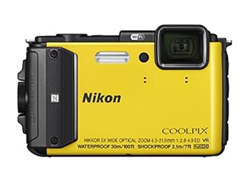 【中古】【似つかわしい】Nikon デジタル写真機 COOLPIX AW130 黄色 YW