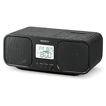 【中古】【良い】ソニー CDラジオカセットレコーダー CFD-S401 : FM/AM/ワイドFM対応 大型液晶/カラオケ機能搭載 電池駆動可能 ブラック CFD-S401 B