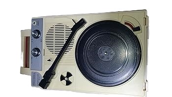 【中古】【良い】Denon ポータブルプレーヤー レッド GP-3-R｜スカイマーケットプラス