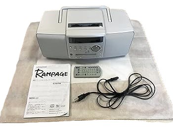 【中古】【良い】ケンウッド CD・MD・ラジオパーソナルステレオシステム (ホワイト) MDX-L1-W|スカイマーケットプラス
