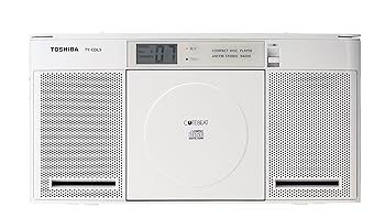 【中古】【似つかわしい】TOSHIBA CDラジオ受信機 白いこと TY-CDL5(W)