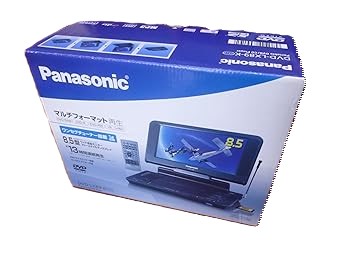 【中古】【良い】Panasonic ワンセグチューナー搭載ポータブル DVD/SD/CDプレイヤー ブラック DVD-LX89-K