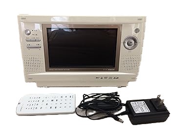 【中古】【良い】TWINBIRD ワンセグ付防水DVDプレーヤー セラミックホワイト VD-J713CW