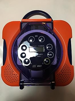 【中古】【良い】TWINBIRD 防水CDプレーヤー CD ZABADY オレンジ AV-J165OR [並行輸入品]