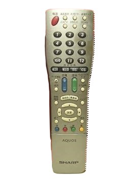 【中古】【良い】シャープ テレビリモコン GA510WJSA|スカイマーケットプラス