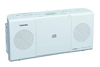 【中古】【良い】東芝 AUX ステレオ CDラジオ TY-C24 (W) ホワイト|スカイマーケットプラス