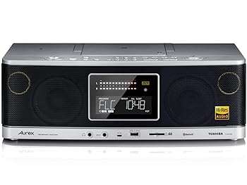 【中古】【良い】東芝 CDラジオ ハイレゾ対応 Bluetooth搭載 Aurex TY-AH1000(S) ブラック×グレー|スカイマーケットプラス