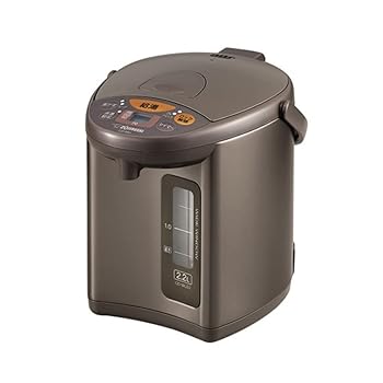 【中古】【良い】象印 電気ポット 2.2L メタリックブラウン CD-WU22-TM
