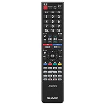 【中古】【似つかわしい】SHARP(読みやすい) 完全無欠テレビ受像機用遠隔操作 RRMCGD162WJSA【部分品携帯電話：0106380480】
