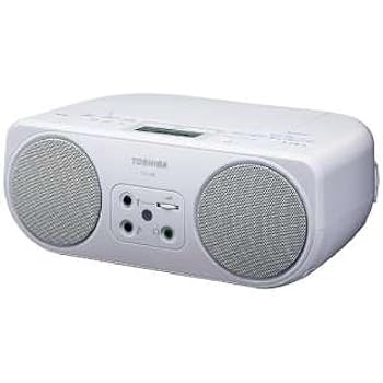【中古】【良い】東芝 CDラジオ（ホワイト）TOSHIBA TY-C200-W｜スカイマーケットプラス