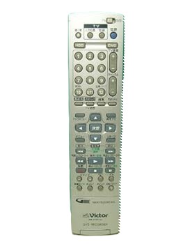 【中古】【良い】ビクター DVDレコーダーリモコン RM-SDR018J｜スカイマーケットプラス