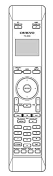【中古】【似つかわしい】ONKYO 固定ディスクオーディオ電子計算機 HDC-1.0 用 遠隔操作 RC-680E