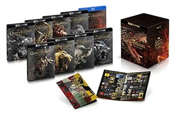 【中古】【良い】ゲーム・オブ・スローンズ(第一章~最終章)4K ULTRA HD コンプリート・シリーズ(30枚組+ブルーレイ ボーナス・ディスク3枚付)[4K ULTRA HD + Blu-
