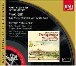 【中古】【良い】Great Recordings Of The Century - Wagner: Die Meistersinger von Nurnberg / Karajan, Adam, Donath, Kollo, et al