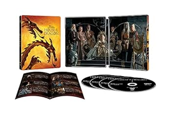 【中古】【似つかわしい】(初回押さえる生み出すこと)ハウス・オブ・ザ・ドラゴン(時節1)4K ULTRA 固定ディスクコンプリート・ボックス スチール写真書き付け遣りかた(4枚組)[4K ULTRA 固定ディスク] [Blu-ray]