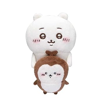【中古】【良い】ちいかわ デスクトップから見守るひっかけぬいぐるみ ちいかわ＆カブトムシ