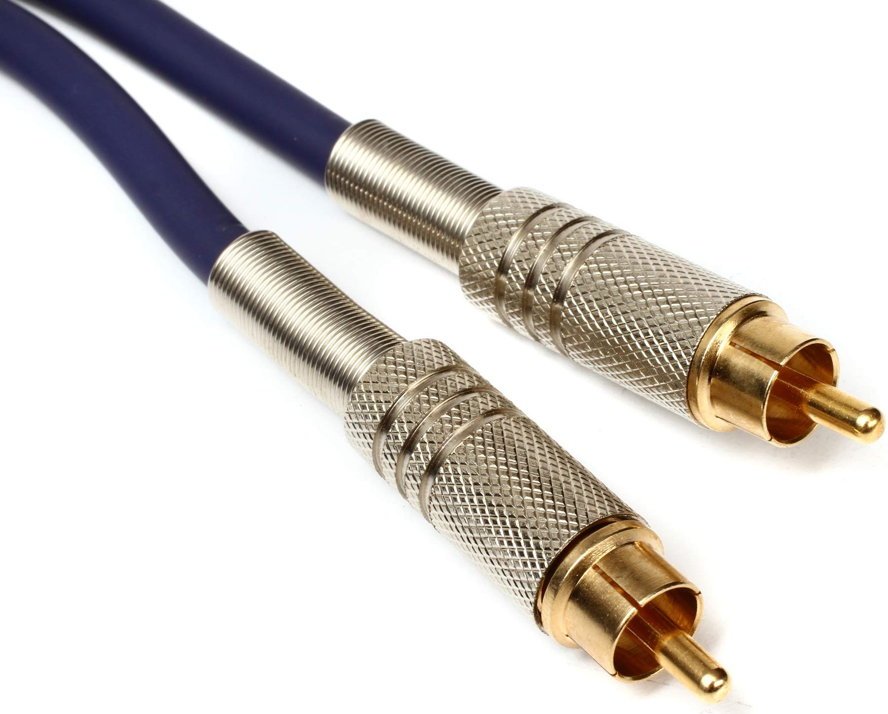 【中古】【非常に良い】Hosa (ホサ) コアキシャルケーブル 両側RCA S/PDIF 1m ブルー DRA-501