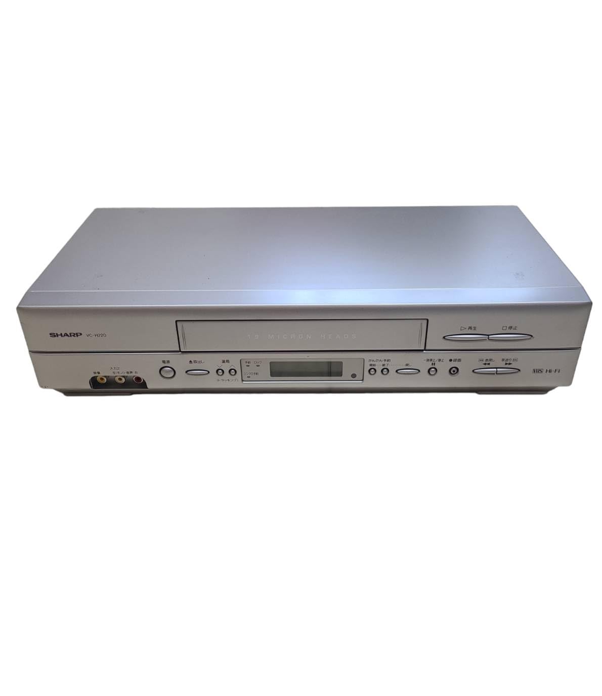 【中古】【人並み外れたに似つかわしい】読みやすい ビデオデッキ VC-H220