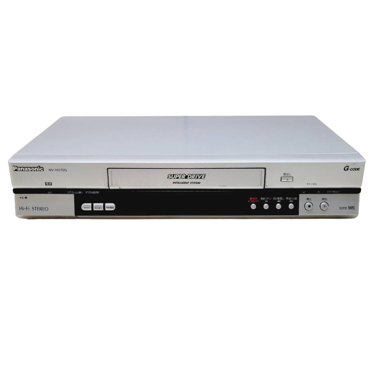 【中古】【非常に良い】Panasonic NV-HV70G-S Gコード付ハイファイビデオ (シルバー)|スカイマーケットプラス