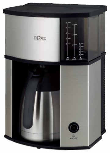 【中古】【非常に良い】THERMOS 真空断熱ポット コーヒーメーカー ECD-1000