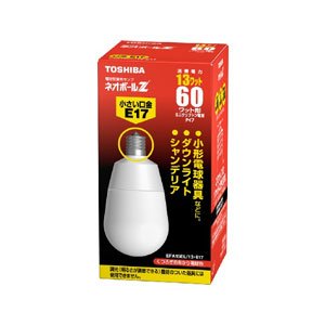 【中古】【非常に良い】TOSHIBA ネオボールZ A形 60Wタイプ 口金直径17mm 電球色 EFA15EL/13-E17